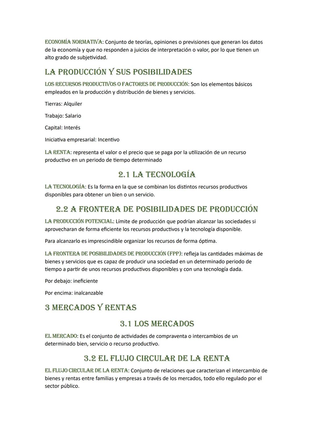 # APUNTES ECONOMÍA TEMAS 1 Y 2

## ¿QUÉ ES LA ECONOMÍA?

Todo lo que satisface nuestras necesidades lo denominamos bienes y servicios.

Hay 