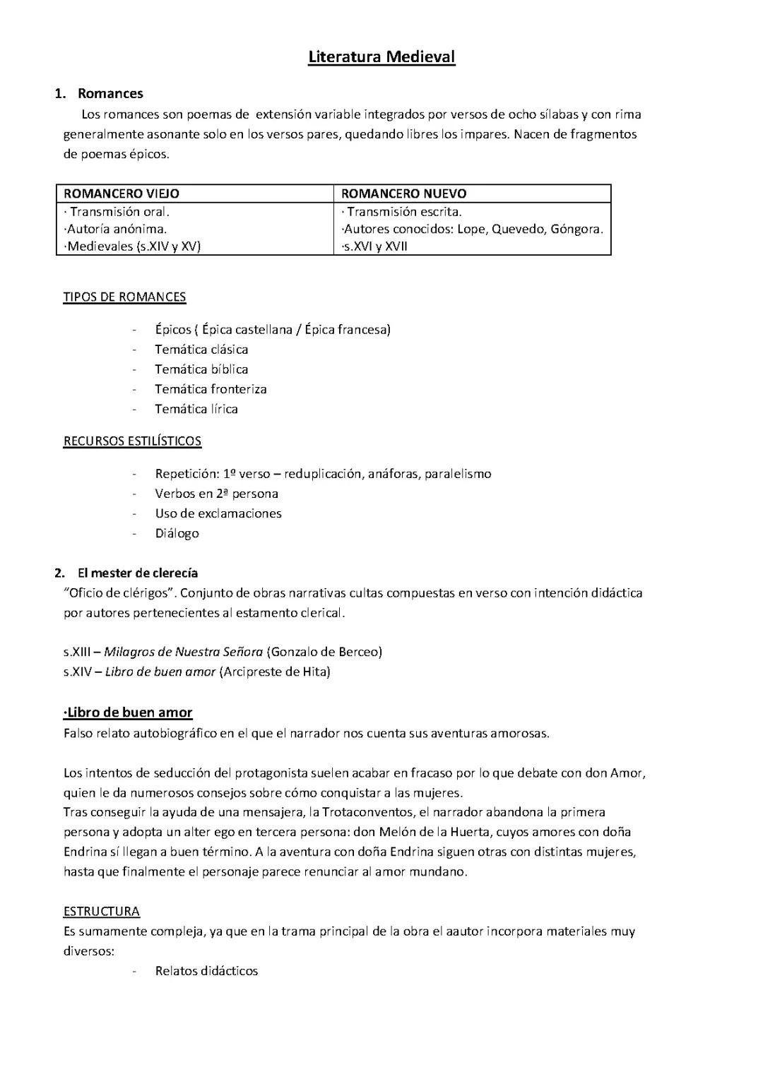 Explorando la Literatura Medieval Española