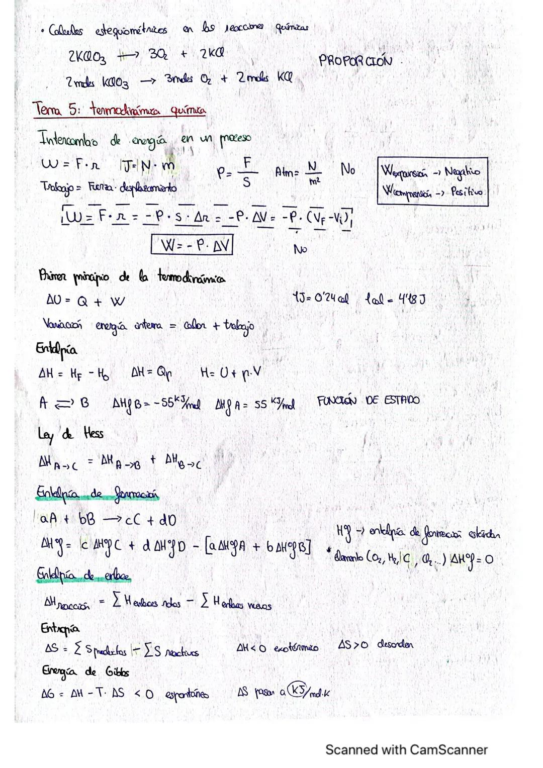Química

Ley de Boyle-Mariotte

Tote P.V=cte $P_1 \cdot V_1 = P_2 \cdot V_2$ Isotermo

Lay de Gay-Lussac

Vete $\frac{P}{T}$ cte $\frac{P_1}