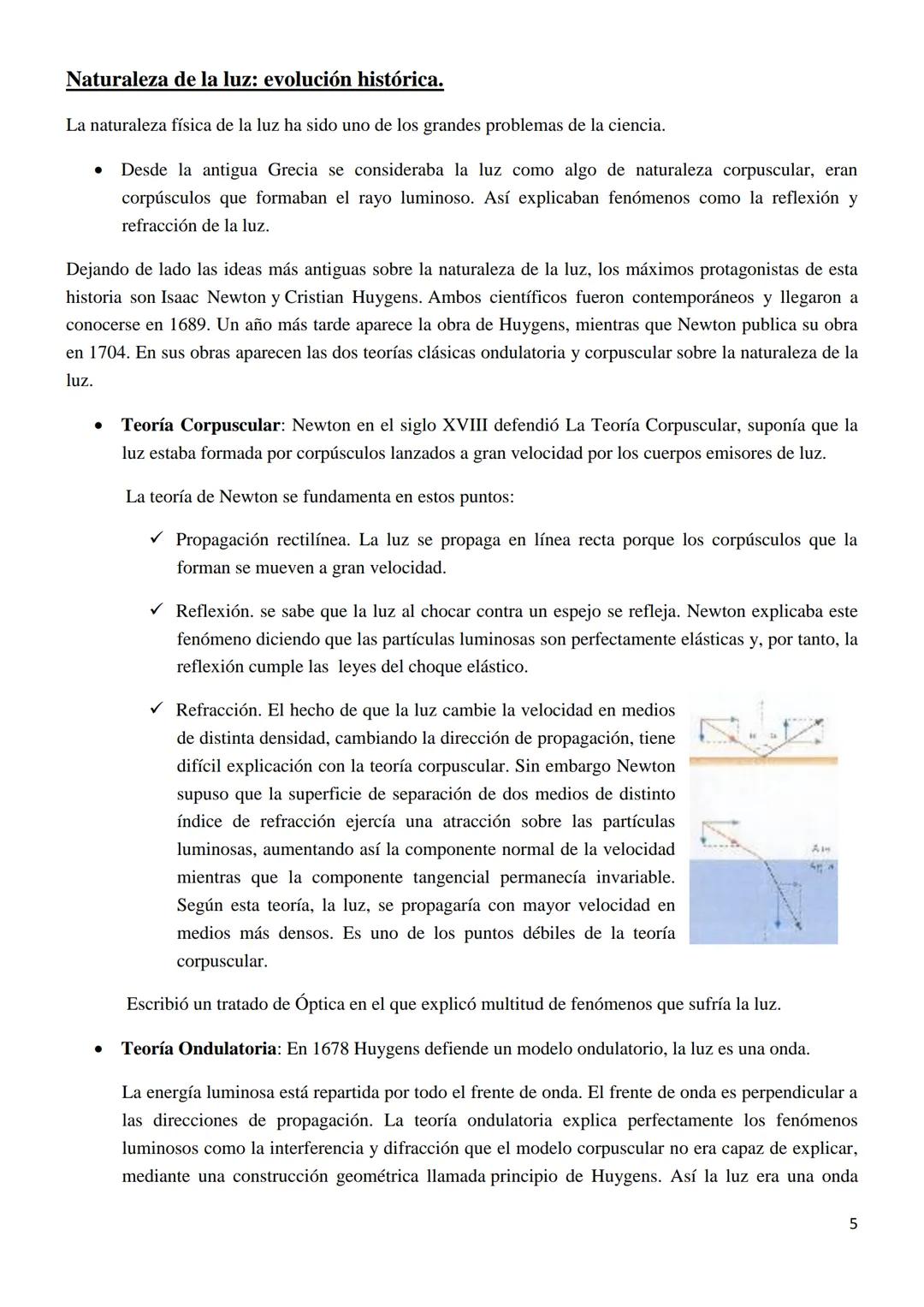 IES
"AGRA DE
RAÍCES"
TEMA 5: ÓPTICA
E
D
2º Bachillerato |
2
Curso 22-23 ÓPTICA
OBJECTIVOS ESPECÍFICOS
●
●
●
●
●
Diferenciar las teorías hist