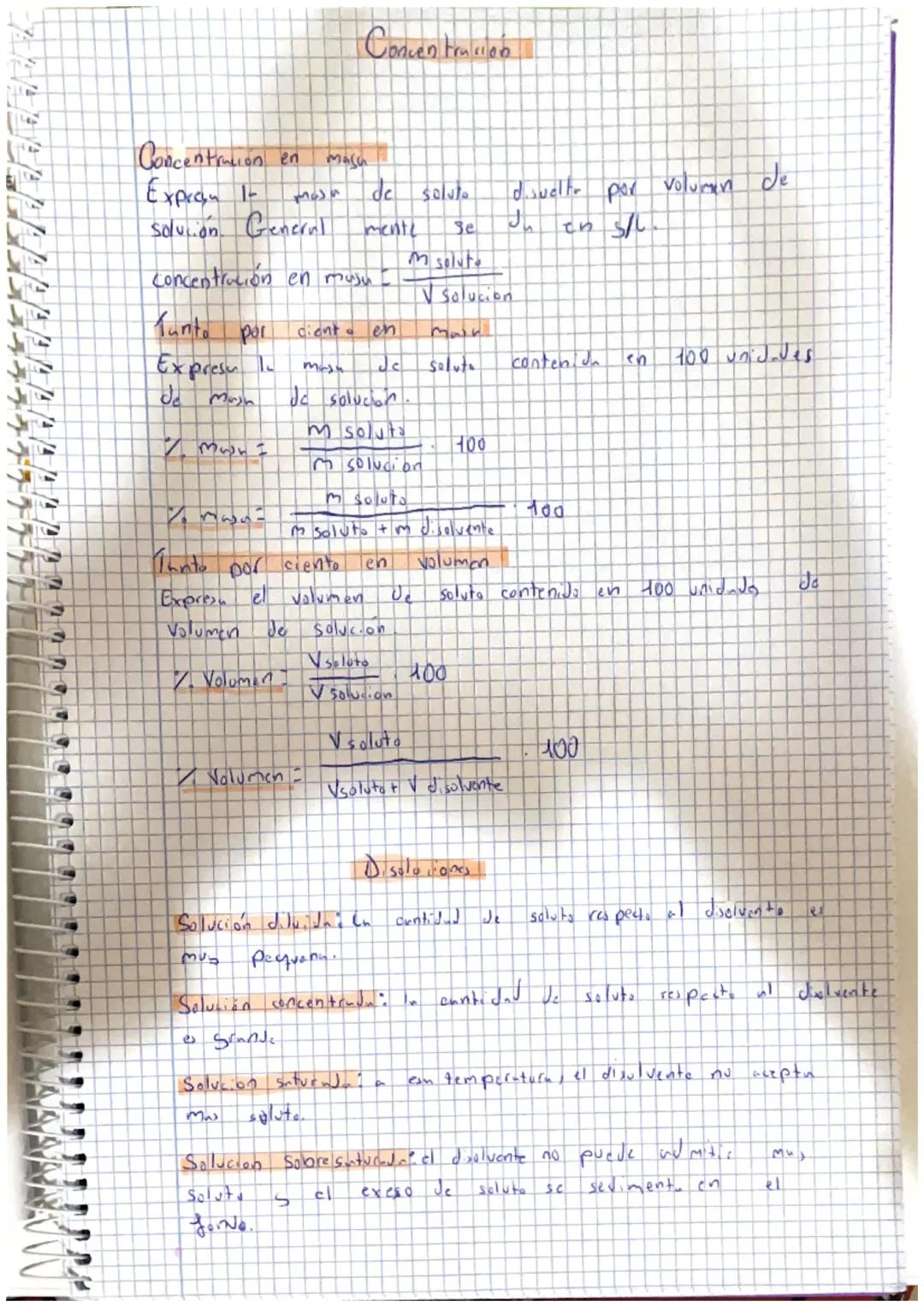 Concentración en masa
Expresn
solución General
T
Tunto
por
Expresur lu
dd Mush
7 Main I
Exprese
Volumen
concentración en muju I
por
el
2
7. 