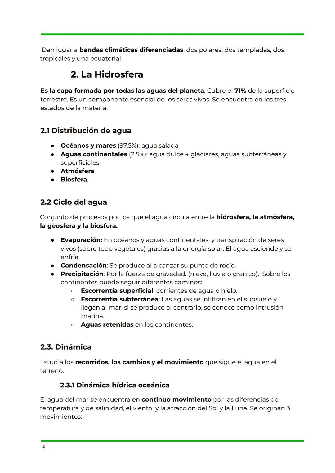 # 1°BACHILLERATO

# GEOLOGÍA

# TEMA 2

1. Atmósfera

La atmósfera es la capa gaseosa que envuelve la Tierra.

Características:

- Contiene 