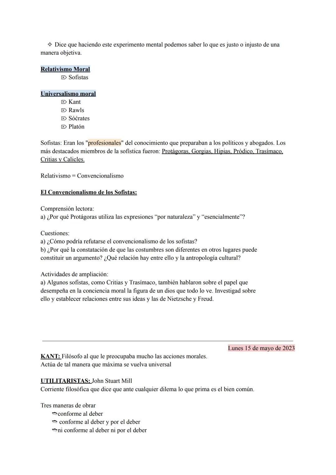 # ÉTICA (Rama de la filosofia)

Ética Moral

Moral Filosofia moral

Ética: Sentido de la vida, valor de vida.-->cómo actúan

Moral: Bien y m