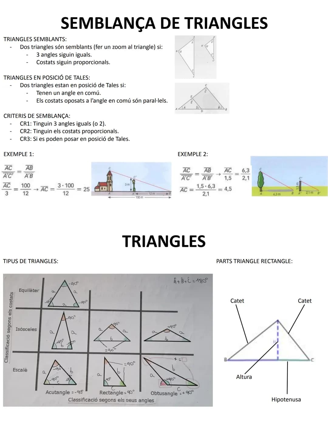 Són proporcions on els nombres són longituds
AB
CD
Exemple:
3 cm
La raó entre la longitud entre dos segments AB i CD.
AB=> longitud del segm