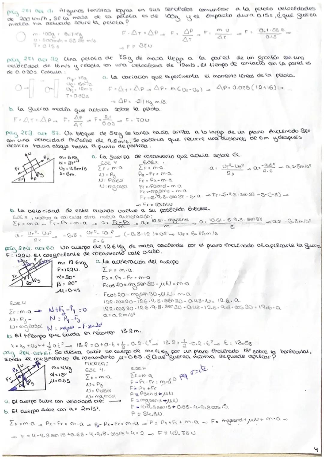 TCHA 8, DINÁMICA.
- PRUCIAOS DE LA DIVÁLLICA (celles of Newrow).
19 624 DE DEON.
"Endo ouerpo permanece en reposo o en URU & no actrian Suer