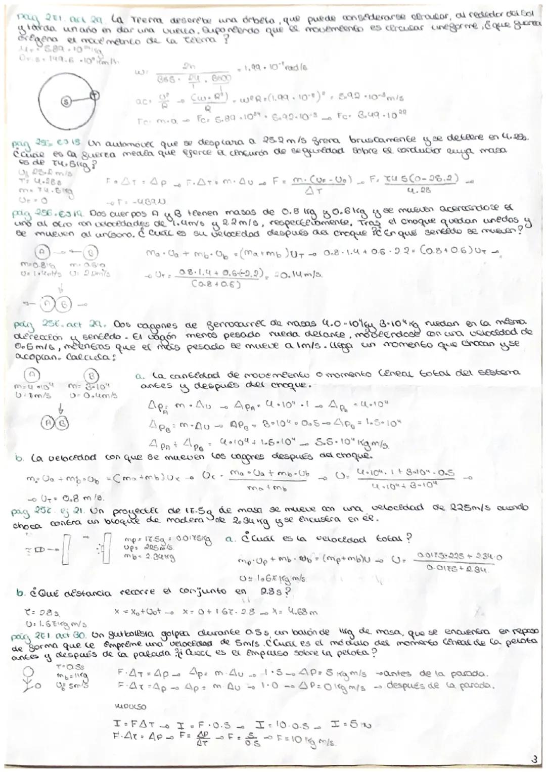 TCHA 8, DINÁMICA.
- PRUCIAOS DE LA DIVÁLLICA (celles of Newrow).
19 624 DE DEON.
"Endo ouerpo permanece en reposo o en URU & no actrian Suer