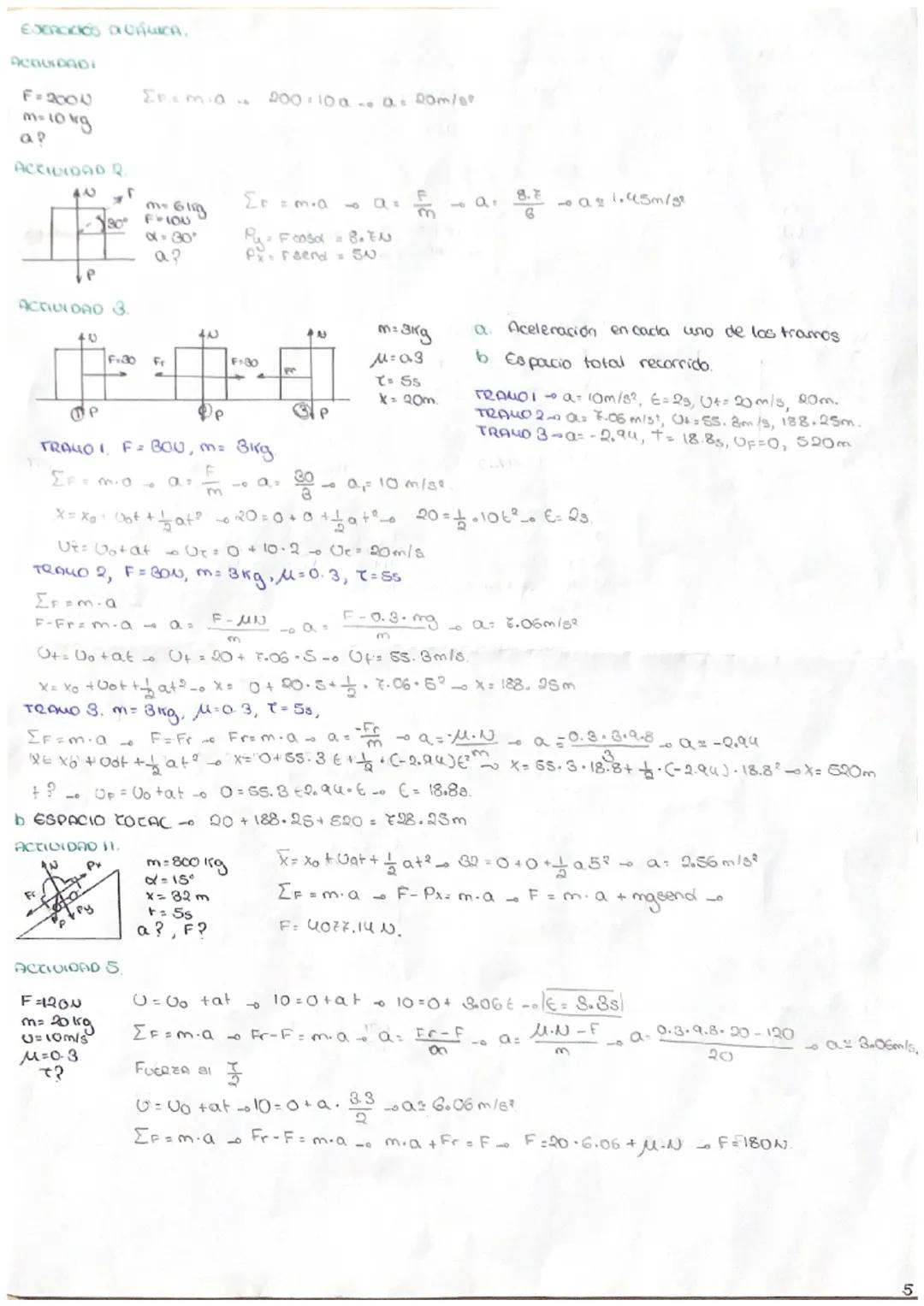 TCHA 8, DINÁMICA.
- PRUCIAOS DE LA DIVÁLLICA (celles of Newrow).
19 624 DE DEON.
"Endo ouerpo permanece en reposo o en URU & no actrian Suer