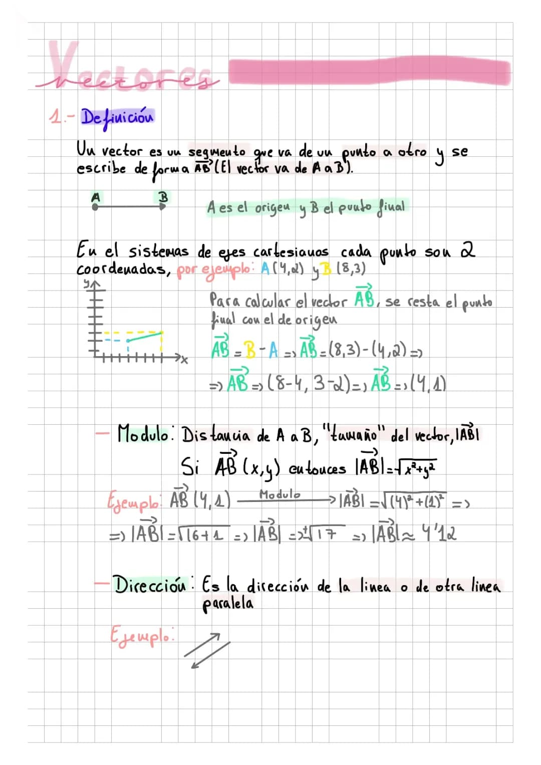 Vectores