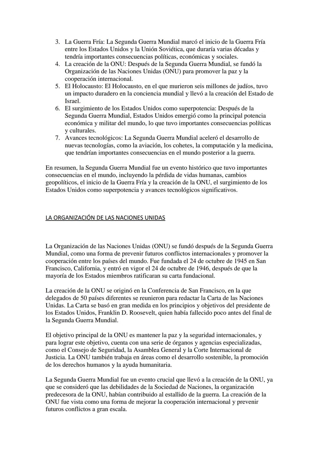 
<h2 id="lascausasdelasegundaguerramundial">Las causas de la Segunda Guerra Mundial</h2>
<ol>
<li><p><strong>Tratado de Versalles:</strong> 