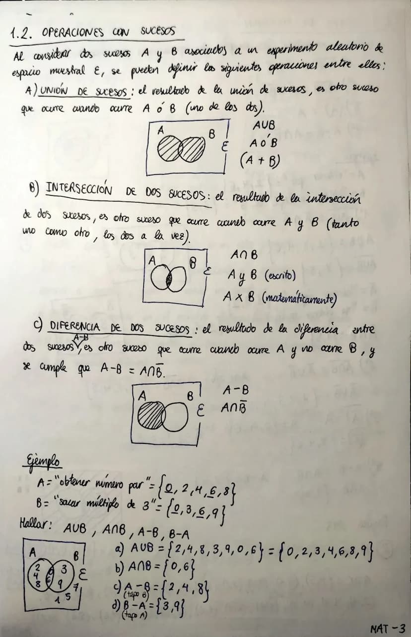 
<h2 id="experimentosaleatoriosydeterministas">Experimentos aleatorios y deterministas</h2>
<p>Un <strong>experimento aleatorio</strong> es 