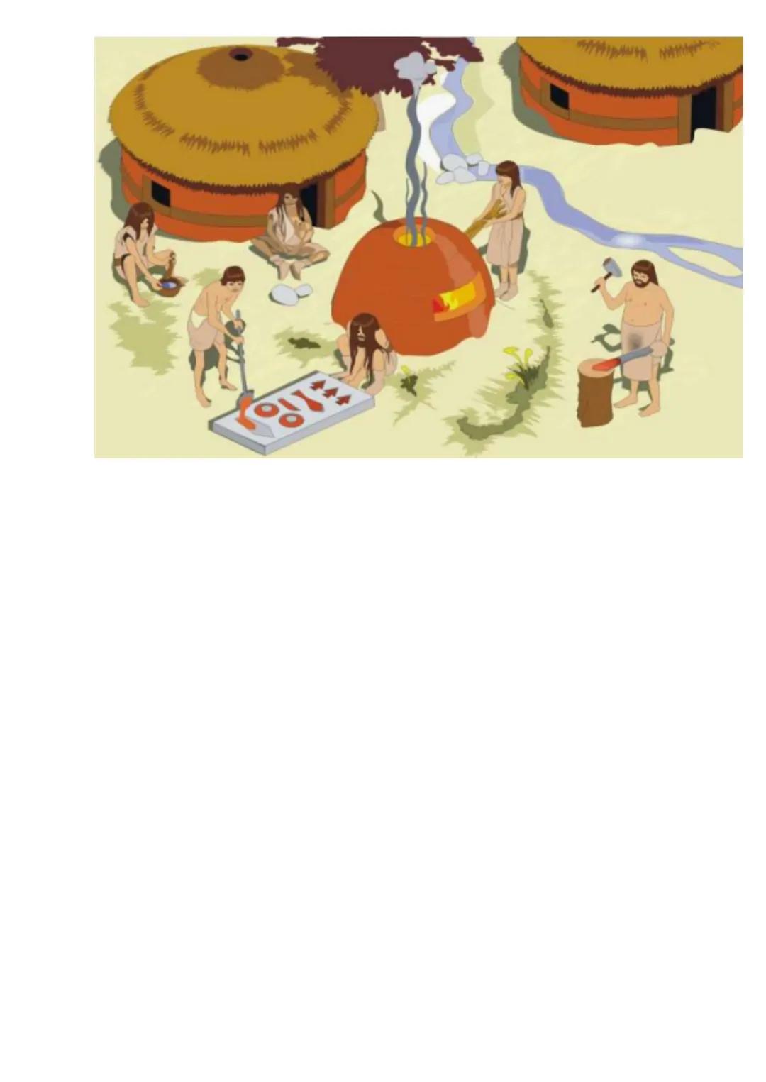 La Edad de los Metales
La Edad de los Metales comenzó cuando se descubrió la metalurgia en
Oriente Próximo hacia el 4000 a. C.
La metalurgia