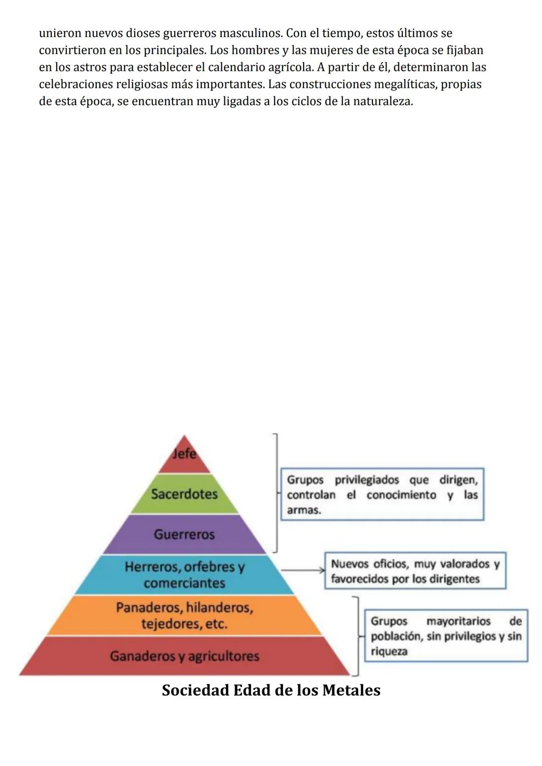La Edad de los Metales
La Edad de los Metales comenzó cuando se descubrió la metalurgia en
Oriente Próximo hacia el 4000 a. C.
La metalurgia