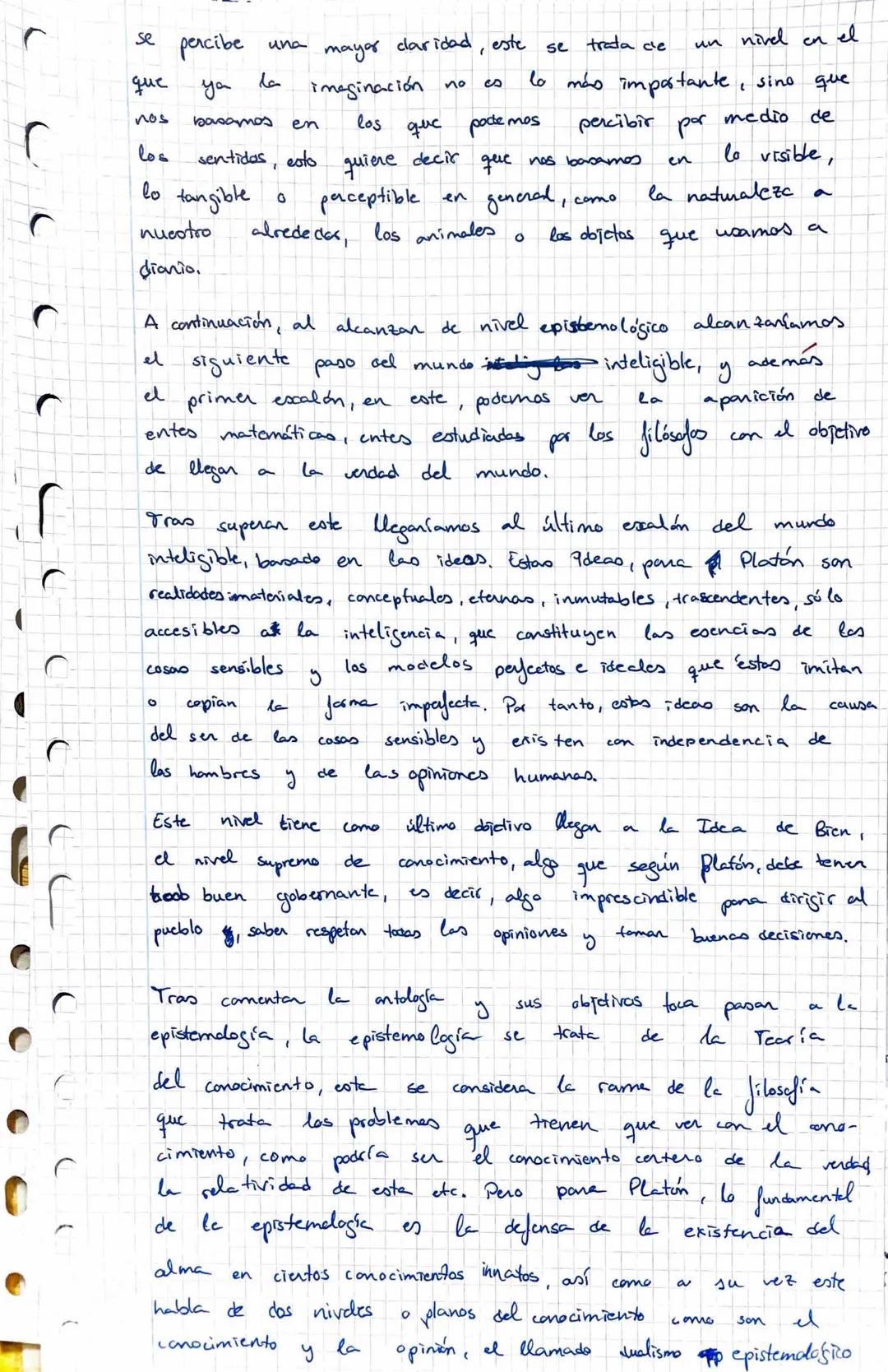 REDACCIÓN: EL SIMIL DE LA LÍNEA: DUALISMO ONTOLÓGICO Y DUALISHO
EPISTEMOLOGICO

A continuación pasaremos a comentar sobre el simil de la lín