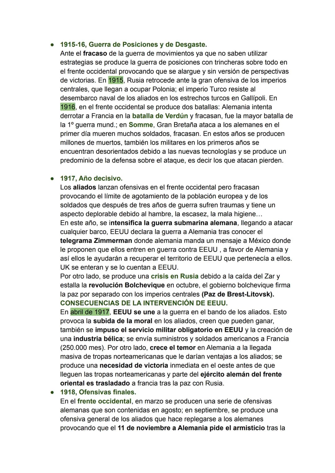 TEMA 8:Primera guerra mundial.
Punto 1: La Paz armada y las causas.
En el contexto internacional, existió una rivalidad entre países europeo