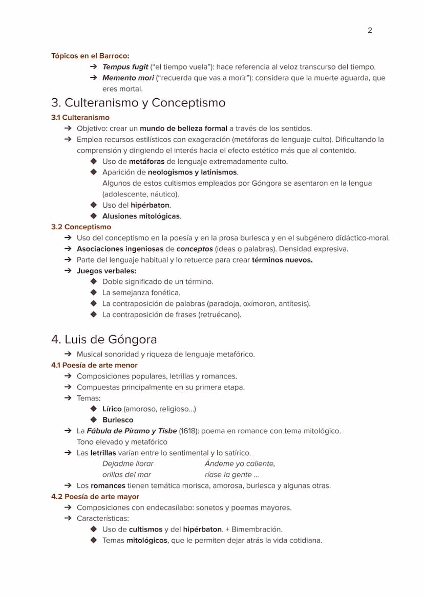 Tema 12: La poesía barroca
2. El Barroco
2º Parcial 2ª Evaluación
→ En Europa surgen nuevas tendencias artísticas y se avanza en el conocimi