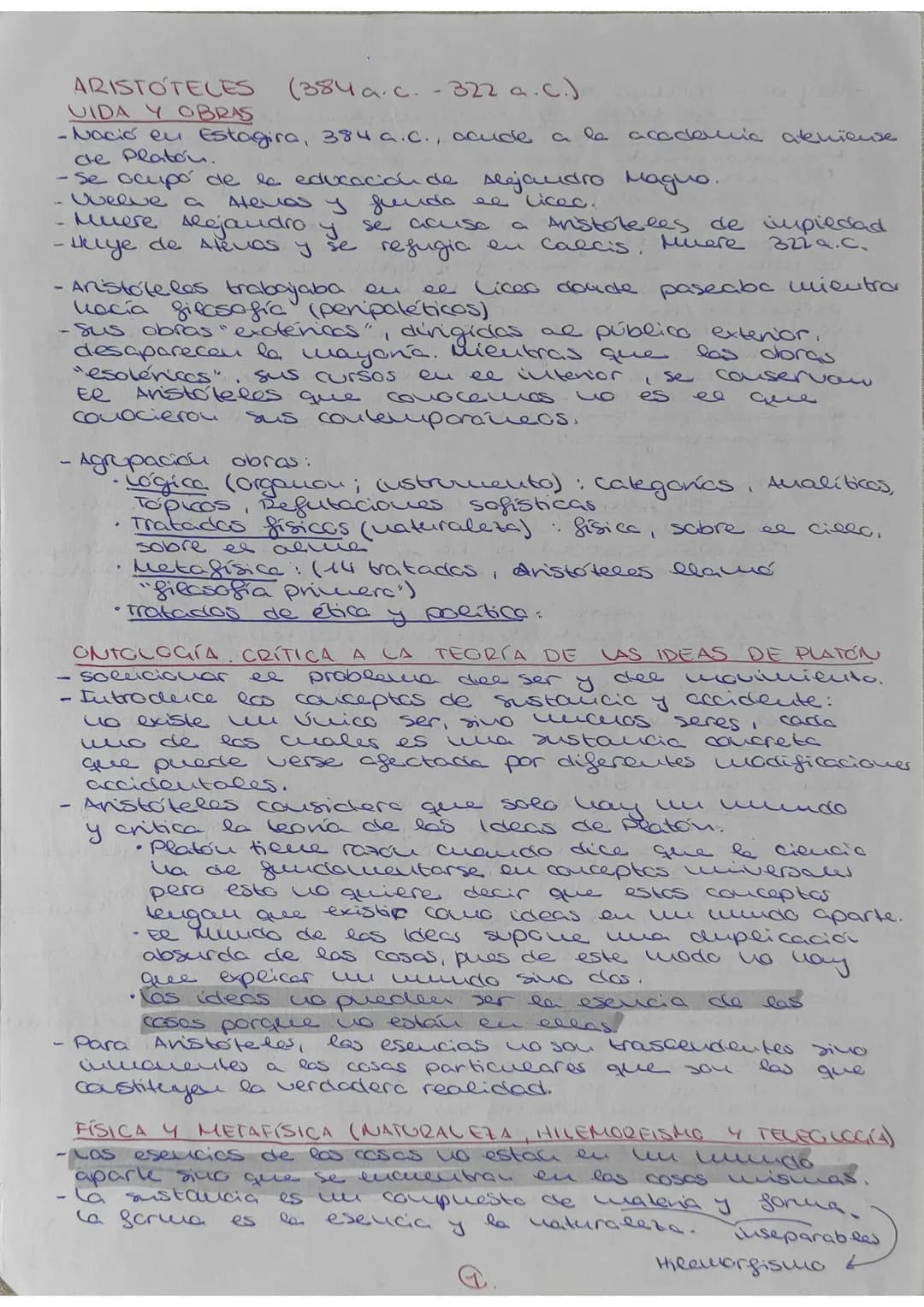 ARISTOTELES
VIDA Y OBRAS
-Nació en Estagira, 384 a.C., acude
de Platon.
- se ocupó de la educación de slejandro Maguo.
- Welve a
Atevas y fu