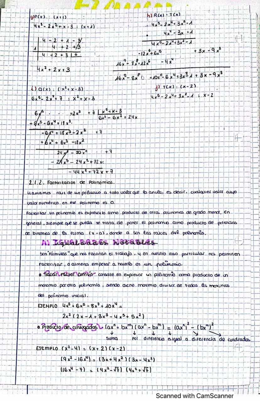 3
Ejercicios
INTRODUCCIÓN
tema 2: Polinomios Y
Fracciones
Algebraicas
-valor de las expresiones con letras y Simbolos
Rigor en las expresion