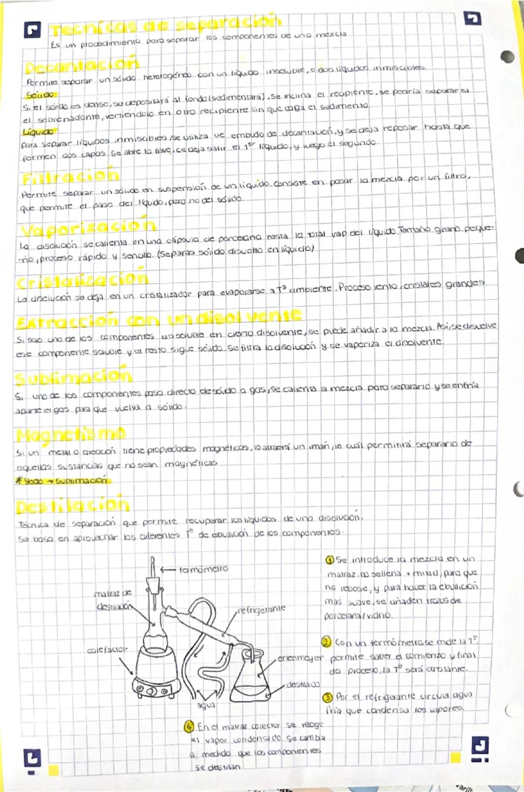 # T.3

# Mezclas

## Sustancia pura
Una sustancia pura es aquella que tiene una composición química invariable y propiedades características