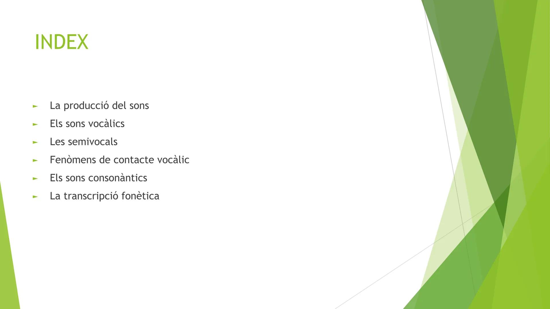 # Tema 1.

ELS SONS DE LA LLENGUA

CURS 2025-2026 INDEX

- La producció del sons
- Els sons vocàlics
- Les semivocals
- Fenòmens de contacte