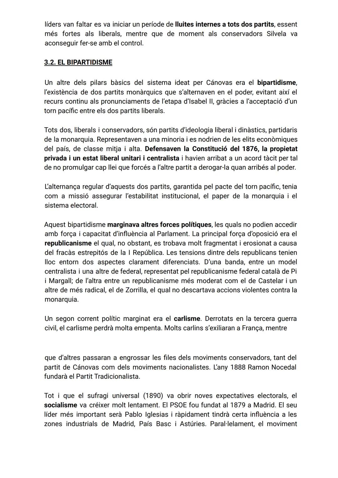 PRIMERA ETAPA DE LA RESTAURACIÓ BORBÒNICA (1875-1898)
O. ANTECEDENTS: EL FRACÀS DE LA PRIMERA REPÚBLICA I SANDHURST
L'any 1868 s'havia produ