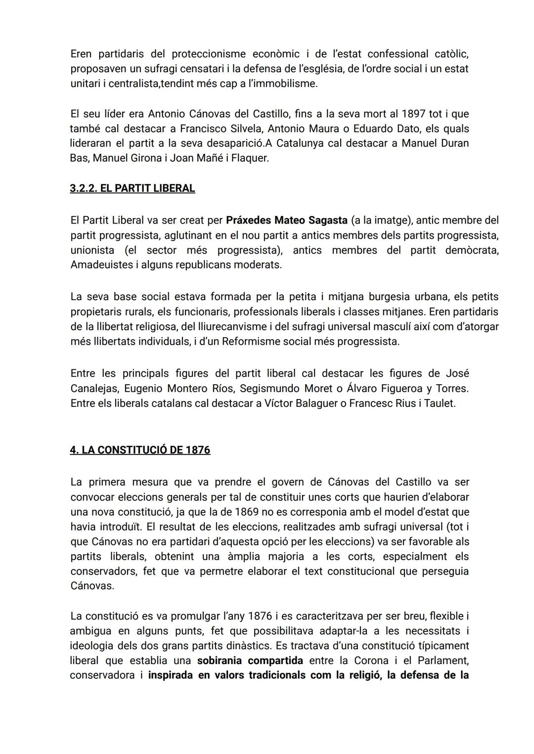 PRIMERA ETAPA DE LA RESTAURACIÓ BORBÒNICA (1875-1898)
O. ANTECEDENTS: EL FRACÀS DE LA PRIMERA REPÚBLICA I SANDHURST
L'any 1868 s'havia produ