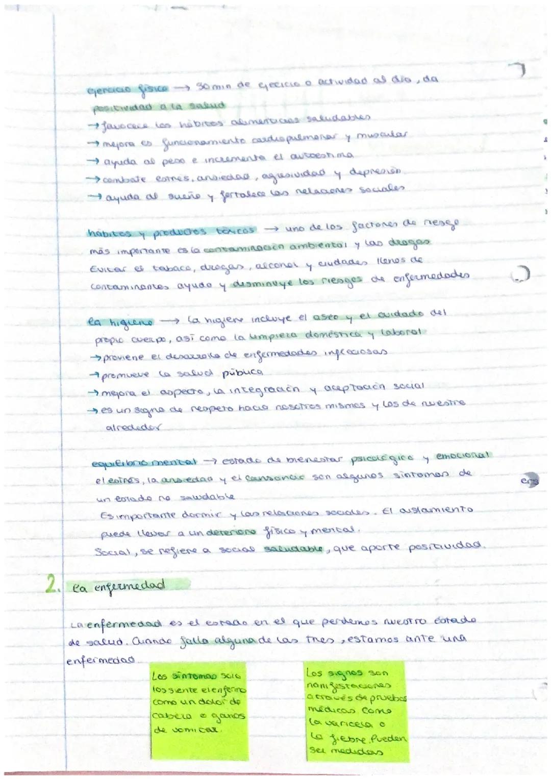 # la salud y TLMA 2 la enfermedad

1.  La salud

La salud es un estado de completo bienestar fisico, mental y social.

Jactores do sieage de