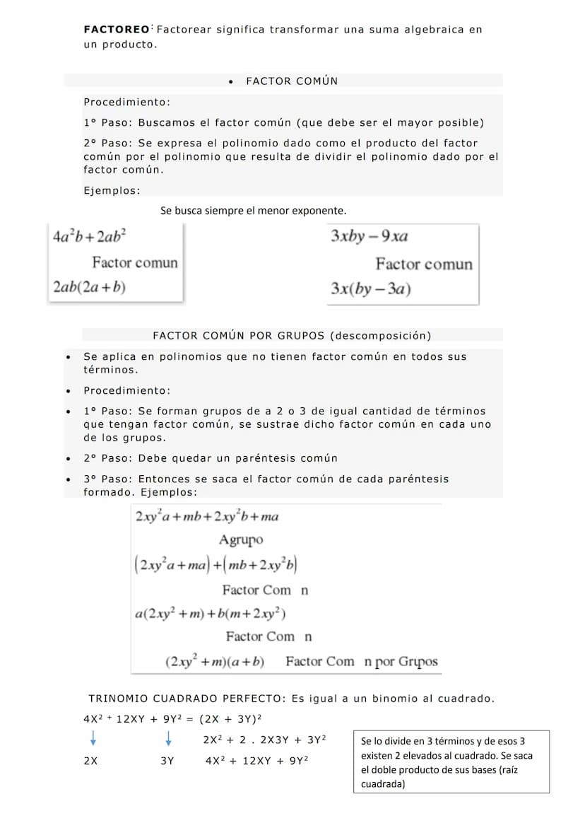 RESUMEN DE ALGEBRA
CONCEPTO: El pensador principal del algebra es Al-Hwarizmi; es de origen árabe.
El álgebra es la rama del conocimiento de