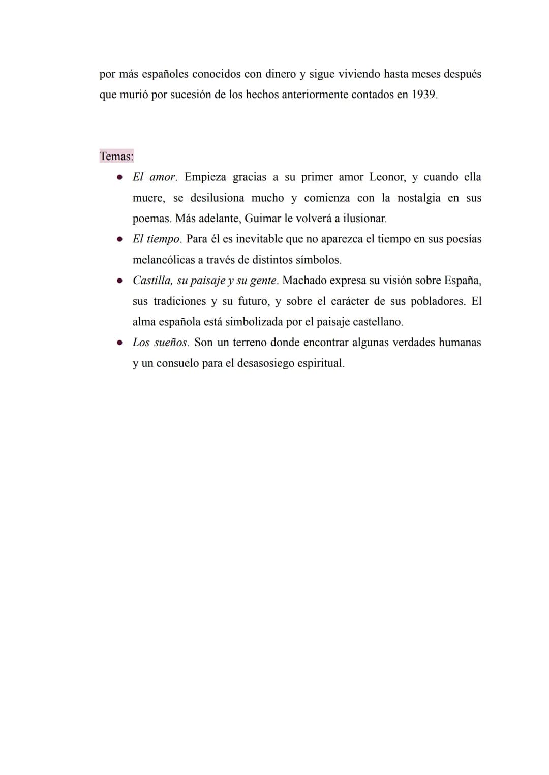 El modernismo y la generación del 98
• Contexto histórico: Fue un periodo tranquilo, con levantamientos y revueltas,
pero con una estabilida