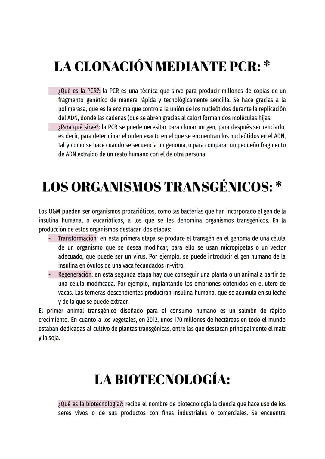 APUNTES BIOLOGÍA 4º ESO
VOCABULARIO
GENÉTICO: *
Generación parental (P): primera generación de cruzamientos creada por Mendel.
Generación fi