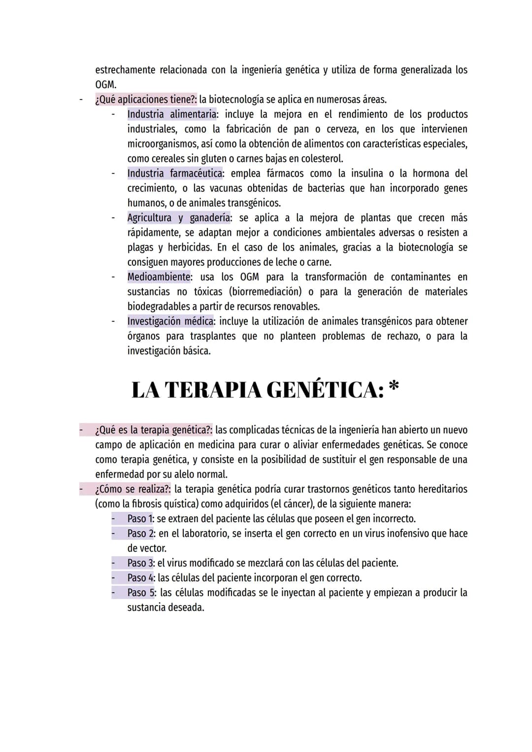 APUNTES BIOLOGÍA 4º ESO
VOCABULARIO
GENÉTICO: *
Generación parental (P): primera generación de cruzamientos creada por Mendel.
Generación fi