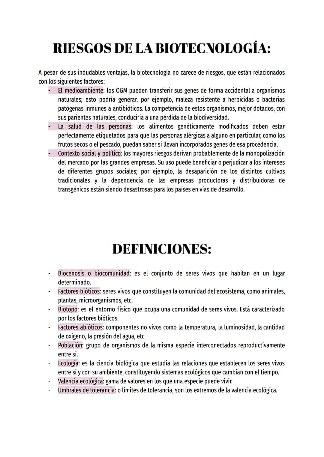 APUNTES BIOLOGÍA 4º ESO
VOCABULARIO
GENÉTICO: *
Generación parental (P): primera generación de cruzamientos creada por Mendel.
Generación fi