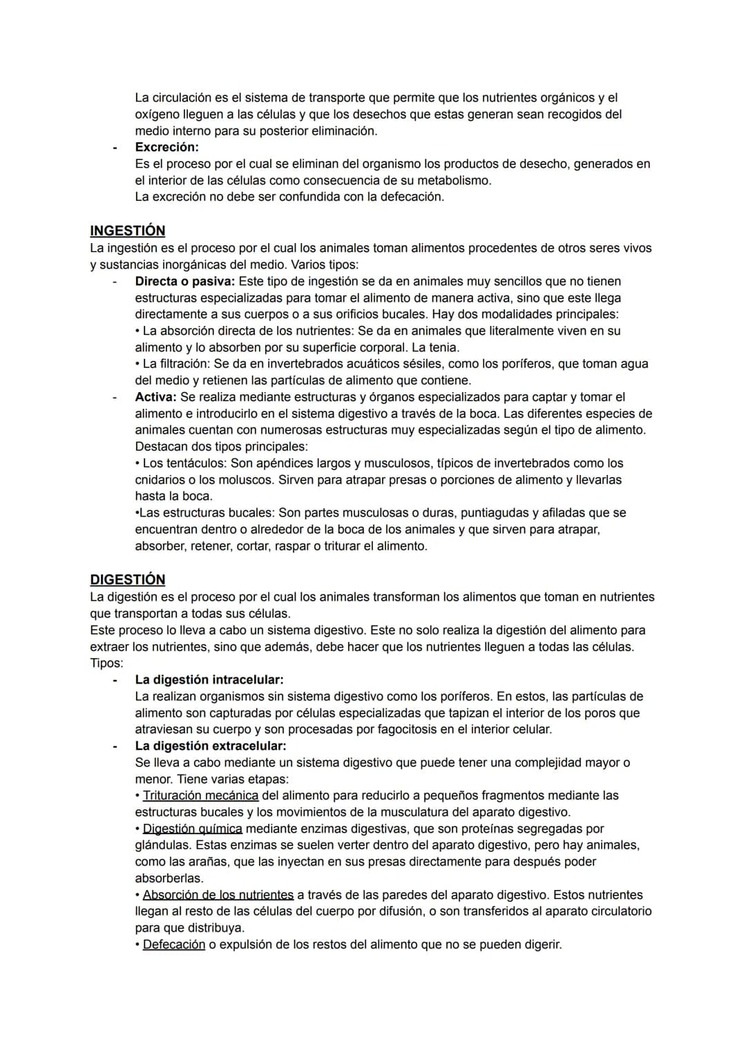 ÍNDICE
NUTRICIÓN:
• Intercambio de materia con el medio.
• Digestión.
• Intercambio de gases.
• Circulación.
• Excreción.
INGESTIÓN:
• Activ