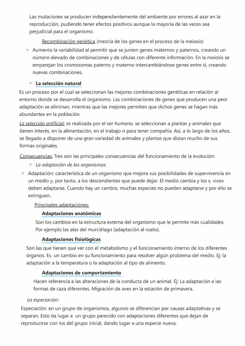 Biología - T5 - Origen y evolución de los seres vivos
• 1-Primeras teorías
● Explicaciones al origen de la vida
• Creacionismo
• Explicacion