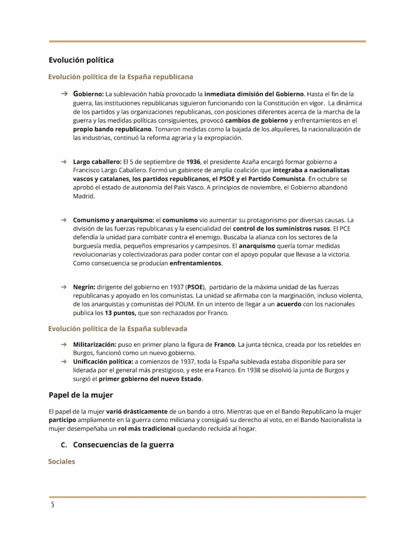 LA GUERRA CIVIL ESPAÑOLA
UNIDAD 1: Causas y consecuencias de las guerras s.XX
Antecedentes a la guerra
Tras un período muy inestable se inst
