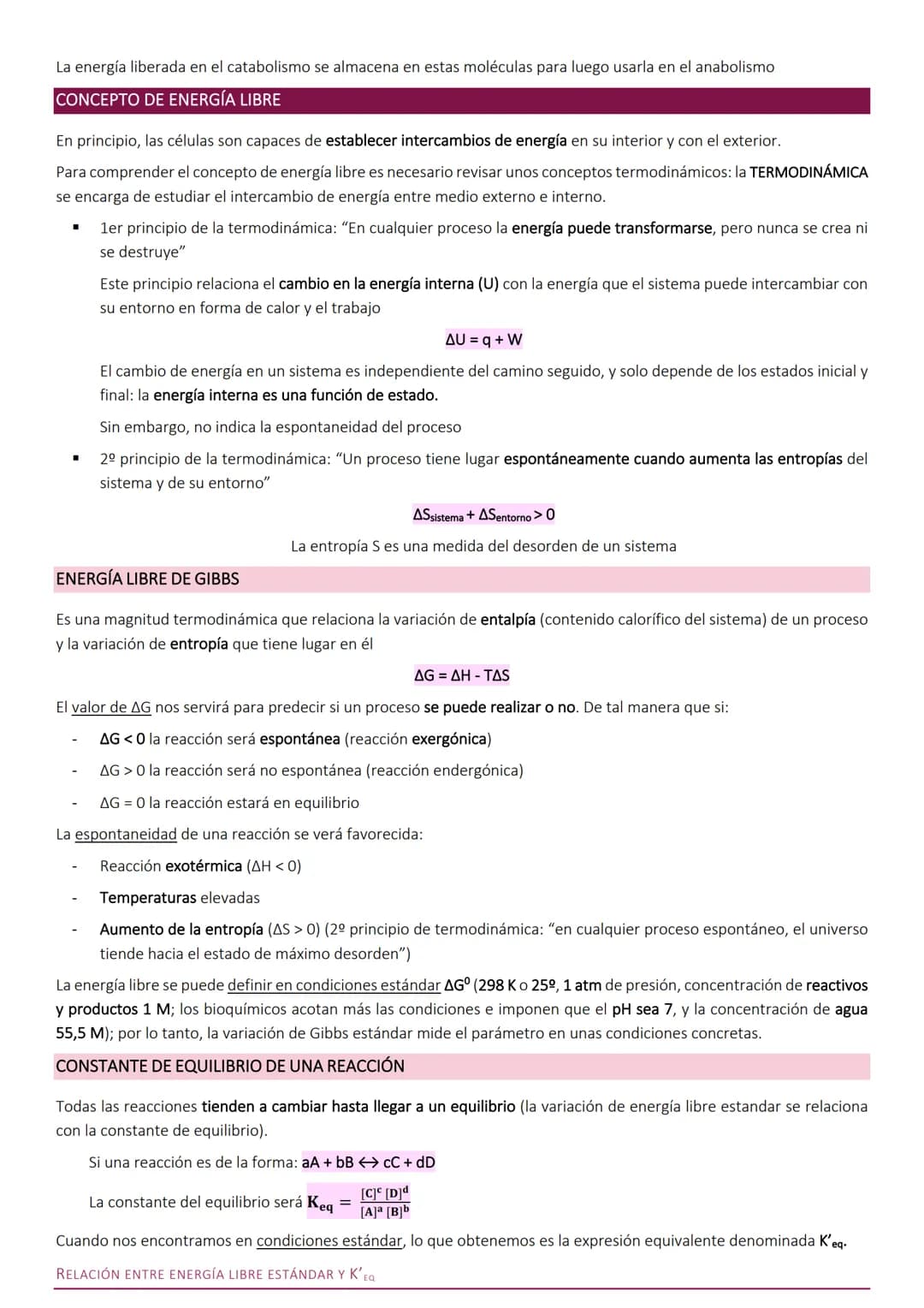OBTENCIÓN Y CONSUMO DE ENERGÍA EN LOS SISTEMAS BIOLÓGICOS
Los organismos para llevar a cabo los procesos vitales necesitan energía que obtie