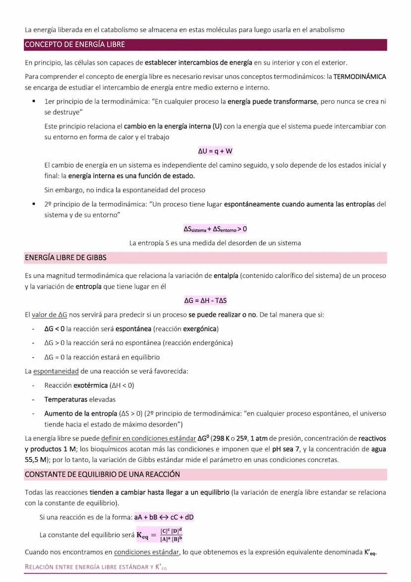 OBTENCIÓN Y CONSUMO DE ENERGÍA EN LOS SISTEMAS BIOLÓGICOS
Los organismos para llevar a cabo los procesos vitales necesitan energía que obtie