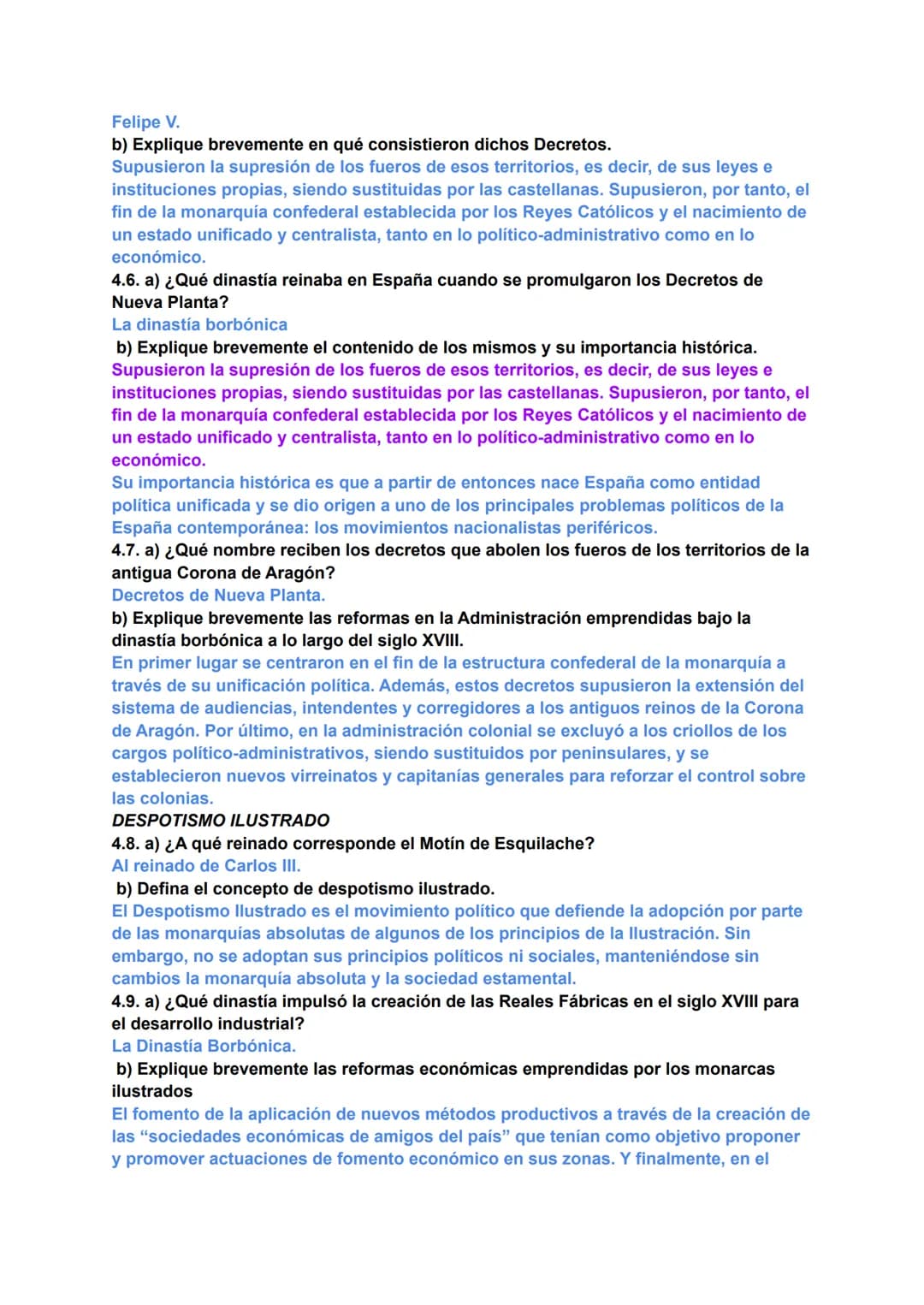 GUERRA DE SUCESIÓN
4.1. a) ¿Con qué nombre se conoce la guerra entre Borbones y Austrias en su disputa
por el trono de España?
Guerra de Suc