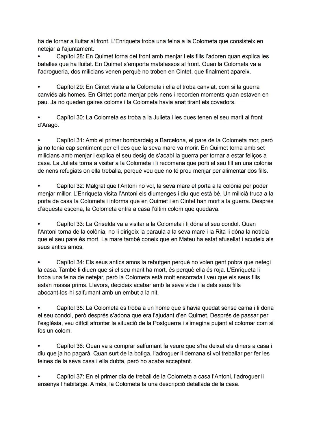 Argument i estil de 'La plaça del diamant'
La novel·la narra la història d'un procés de pèrdua i recuperació d'identitat. La Natàlia,
òrfena