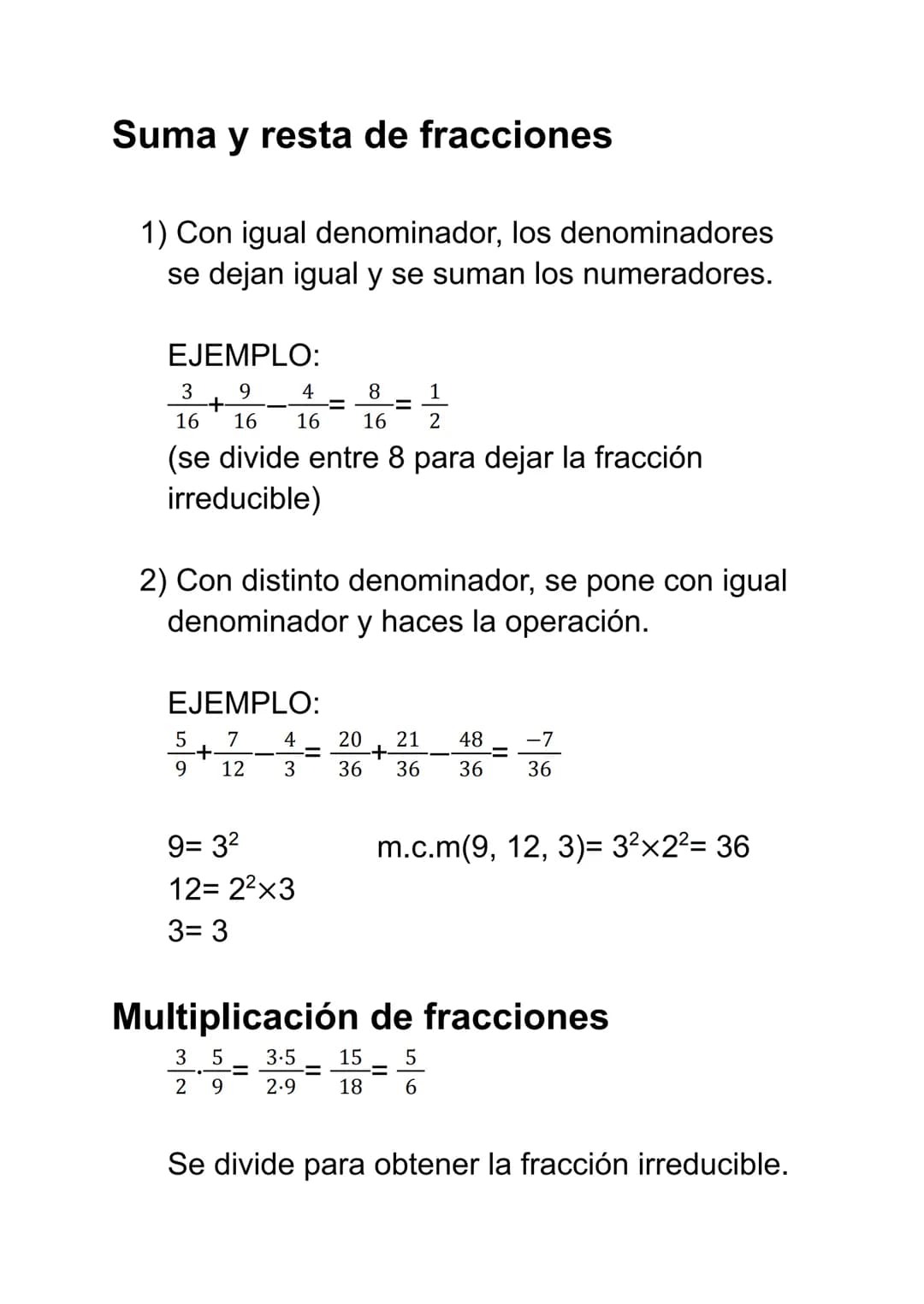 FRACCIONES
Fracción es una expresión donde a y b son
números naturales y b#0 (es un número
cualquiera diferente a 0).
a Numerador
b→Denomina