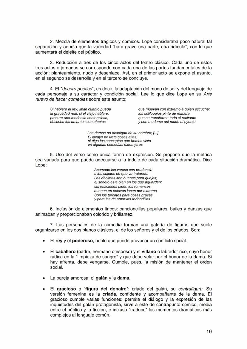 TEMA 10: LA LITERATURA BARROCA (SIGLO XVII)
1. Introducción
2. Características generales de la literatura barroca
2.1. Conceptismo y cultera