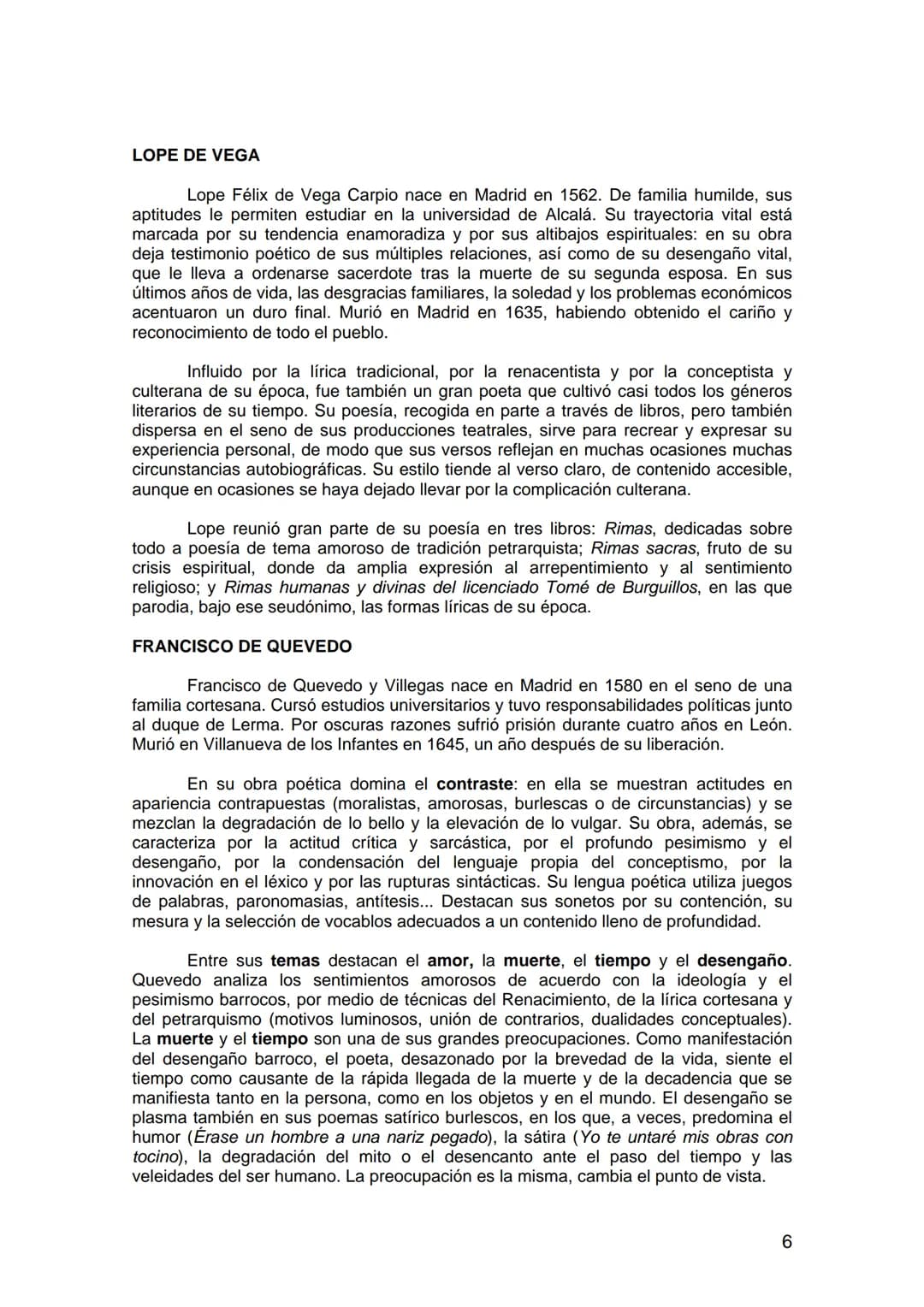 TEMA 10: LA LITERATURA BARROCA (SIGLO XVII)
1. Introducción
2. Características generales de la literatura barroca
2.1. Conceptismo y cultera