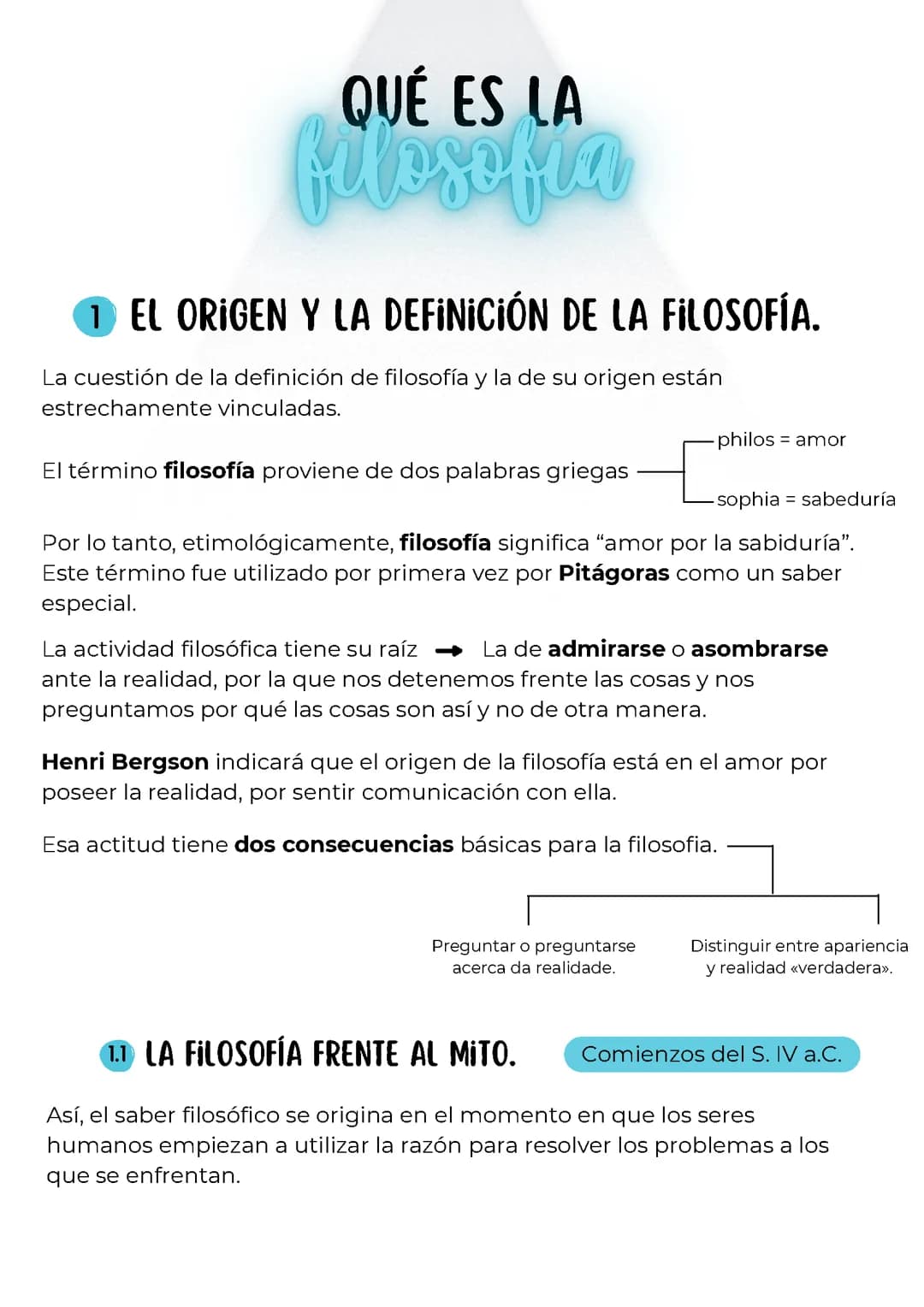 Qué es la filosofía?
