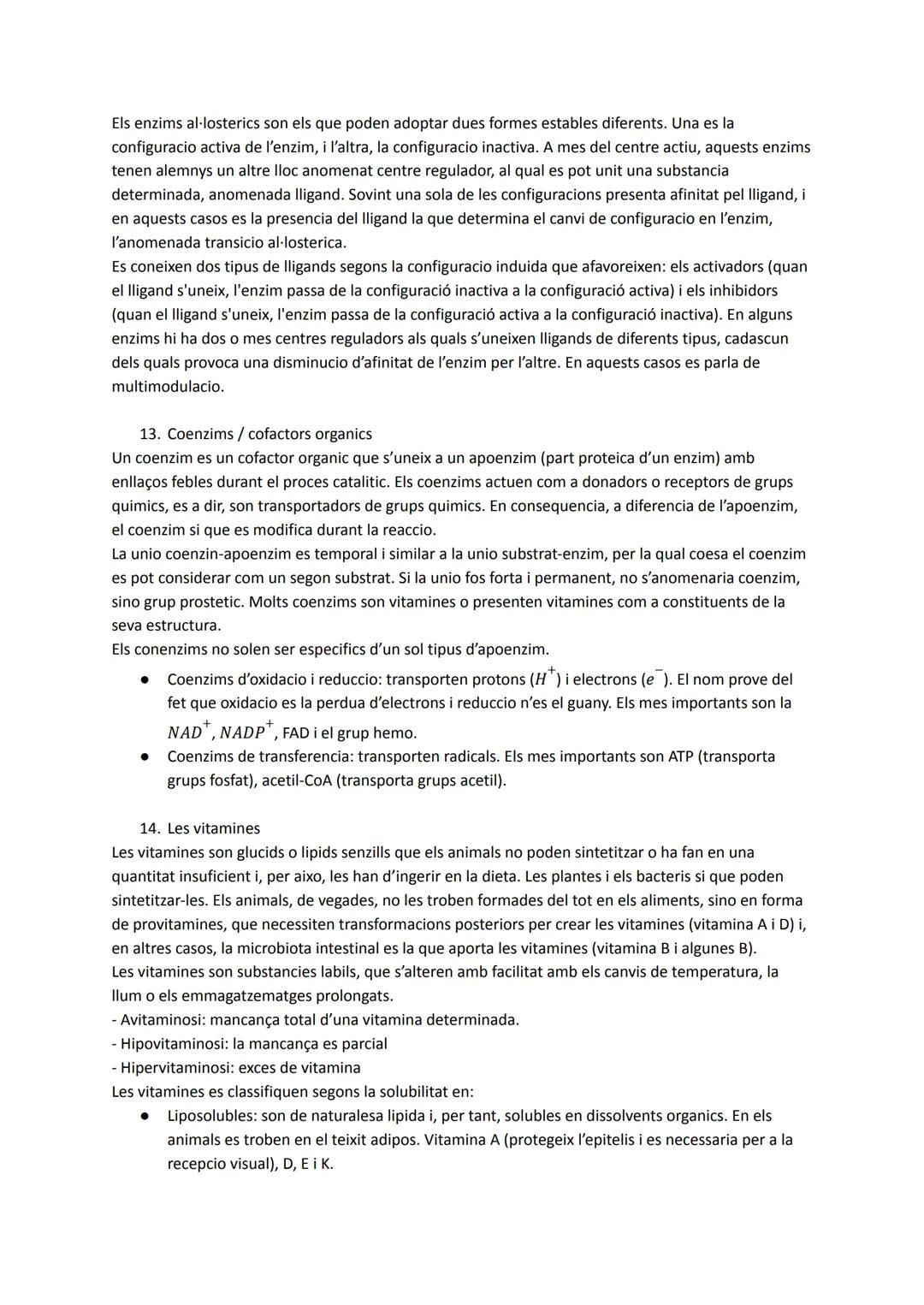 UNITAT 1: EL METABOLISME CEL·LULAR I ELS ENZIMS
1. El concepte de metabolisme
El metabolisme cel·lular és el conjunt de reaccions químiques 