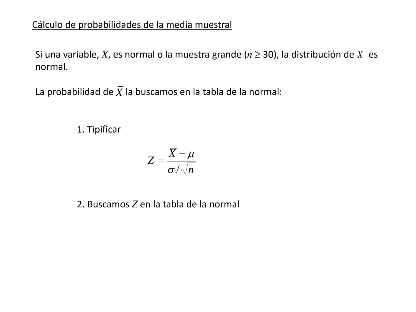 Introducción a la probabilidad
1. Variable aleatoria
- Función de probabilidad y distribución
- Valor esperado y varianza
- Parámetros y est