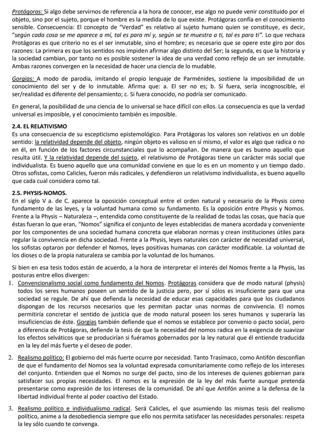 TEMA 2: LOS SOFISTAS Y SÓCRATES.
1. CONTEXTO.
En el siglo V a. de C. Se produce una reacción hacia el humanismo y se abandona la especulació