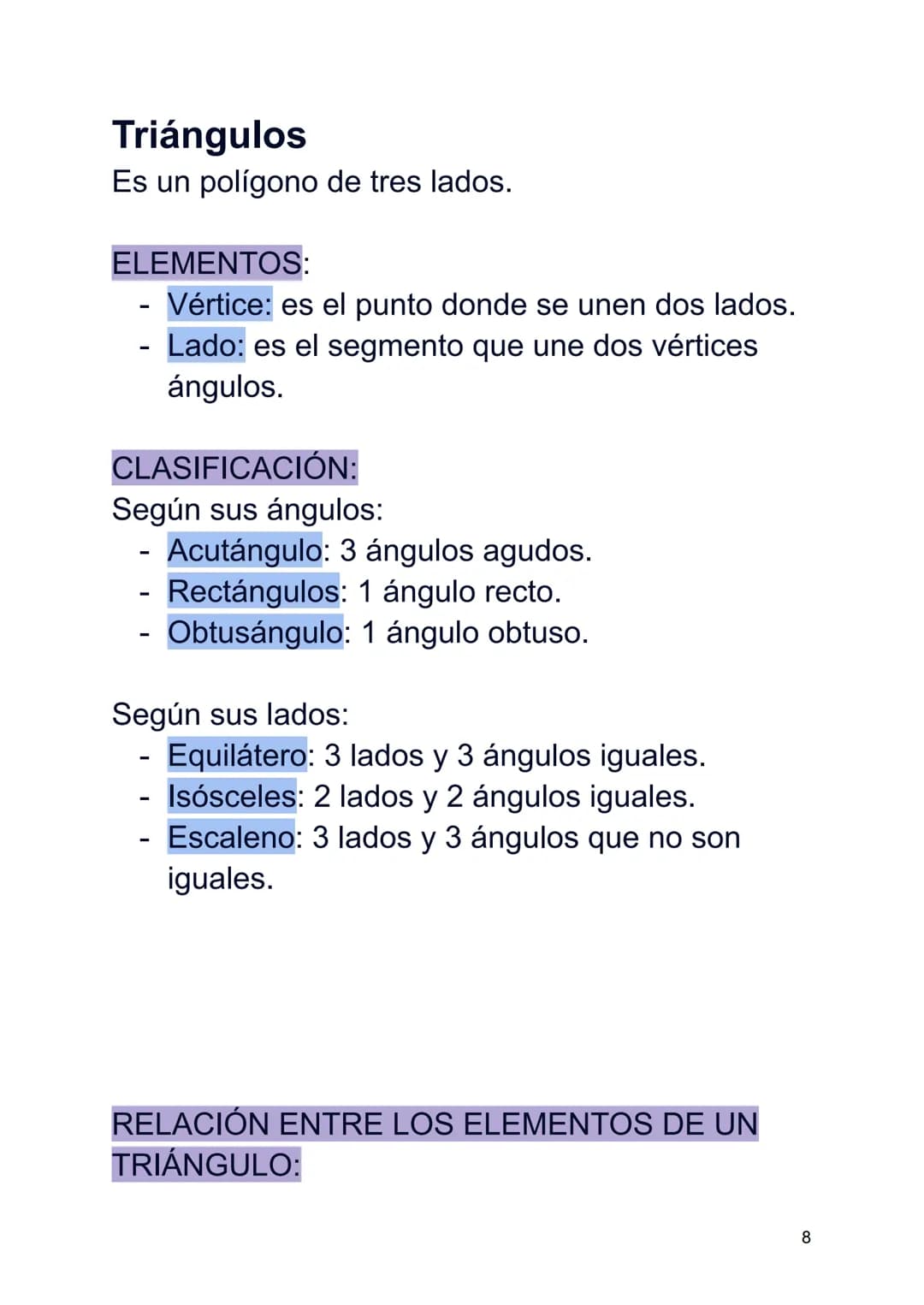 C
b
a
La recta
Es una línea que no tiene ni principio ni fin y está
formada por infinitos puntos.
S
Posiciones relativas de una recta
Parale