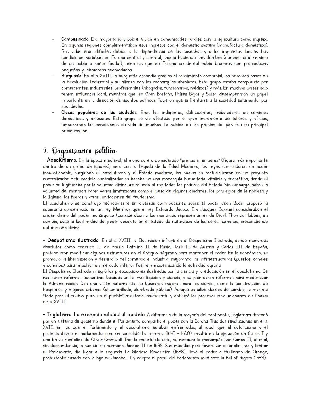 TEMA 1, EL ANTIGUO REGIMEN.
1. Economia
El Antiguo Régimen era un sistema político, económico y social que domina en Europa hasta finales de