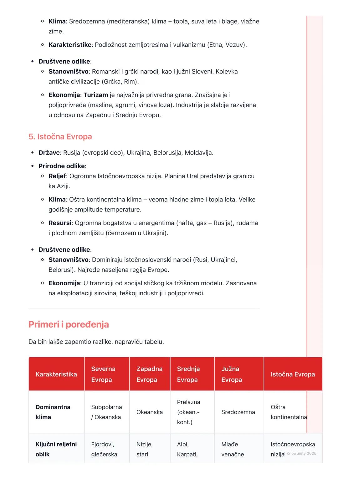 # Regionalna podela Evrope i
njene karakteristike

Uvod u regionalnu podelu Evrope

Evropa je kontinent velikih razlika na malom prostoru. D
