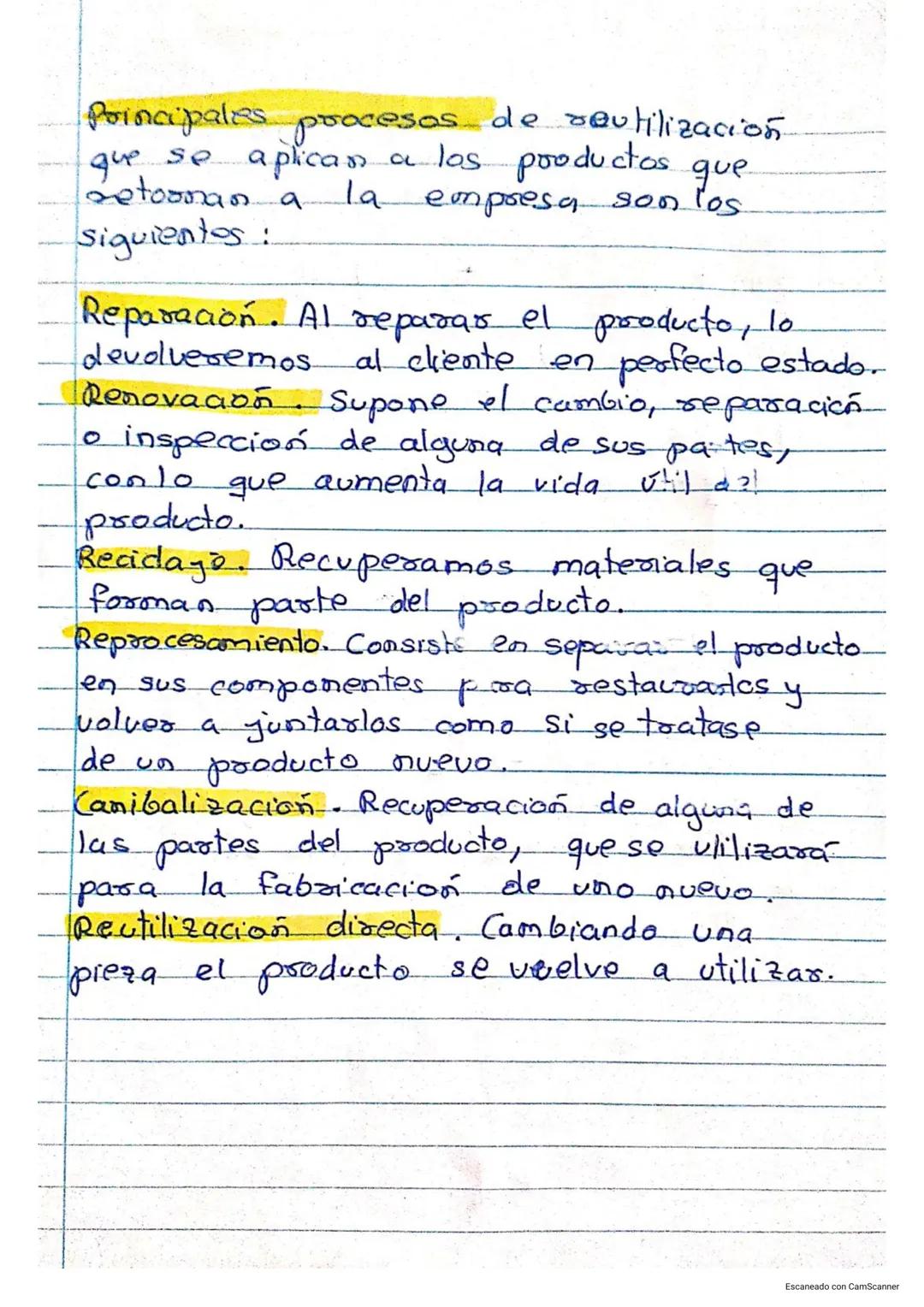 Apuntes
La logistica integral. es el
gestion de la cadena de.
proceso
suministro
planifica, lleva a cabo y controla
las tres elementos.
que
