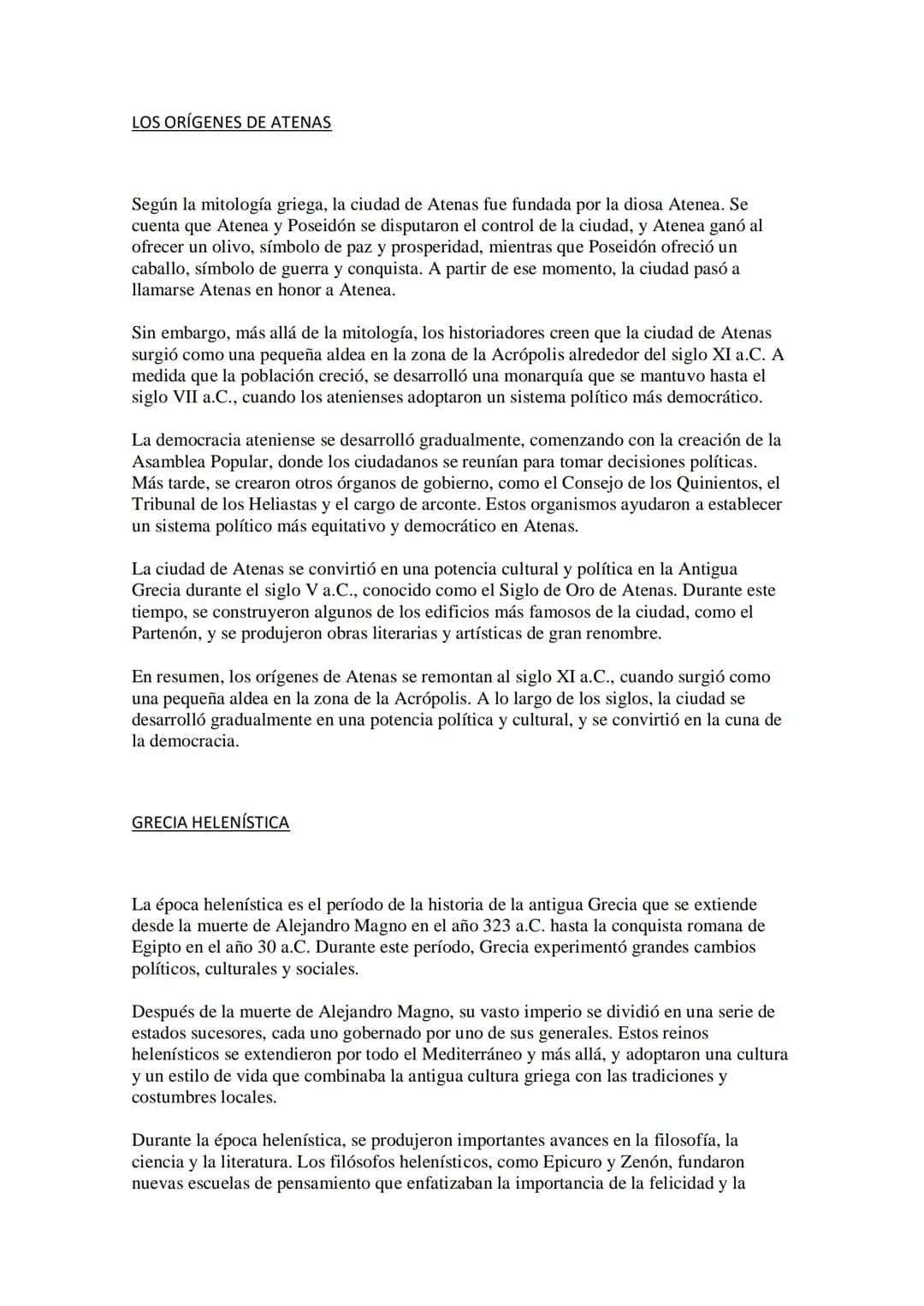 LA CIVILIZACION GRIEGA
La civilización griega, también conocida como la Antigua Grecia, se desarrolló en la
península balcánica y las islas 